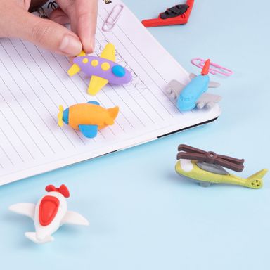 Borrador 3d avión 2 modelos surtidos serie miniso -  Miniso