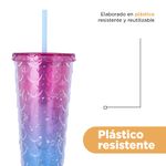 Tomatodo-de-pl-stico-colecci-n-colorida-brillante-con-correa-680-ml-rosa-y-azul-Miniso-6-26684