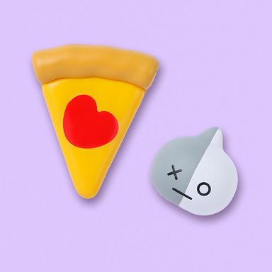 Blindbox con figura bt21 serie pizza mini bean -  BT21