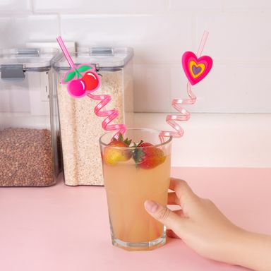 Sorbetes en espiral cherry valentine collection 4 piezas -  Miniso