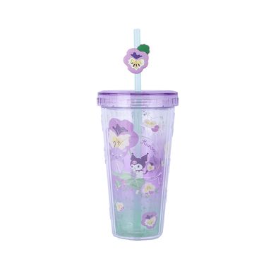 Tomatodo de plástico para jugo 420 ml kuromi serie sanrio -  Sanrio