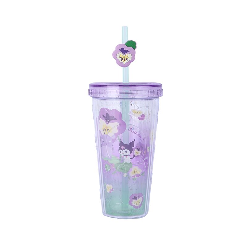 Tomatodo-de-pl-stico-para-jugo-420-ml-kuromi-serie-sanrio-Sanrio-1-26397