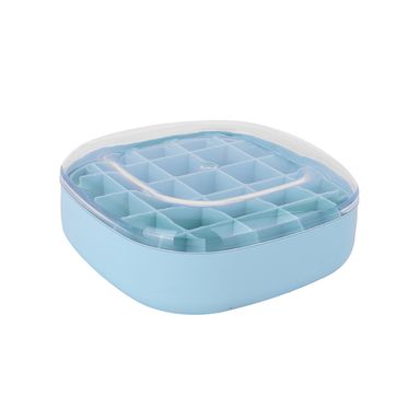 Organizador de plástico para joyas a prueba de polvo azul serie miniso -  Miniso