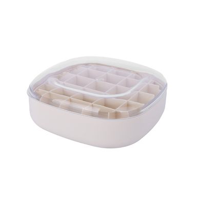 Organizador de plástico para joyas a prueba de polvo blanco serie miniso -  Miniso