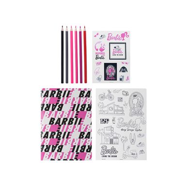 Libro para colorear set serie barbie -  Barbie
