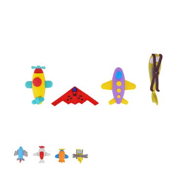 Borrador 3d avión 2 modelos surtidos serie miniso -  Miniso