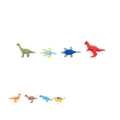 Borrador 3d dinasour world 2 modelos surtidos serie miniso -  Miniso