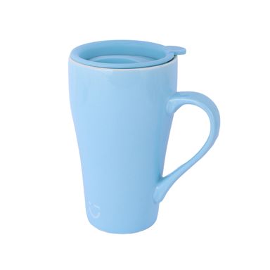 Taza de cerámica de gran capacidad serie solid color 430 ml azul -  Miniso
