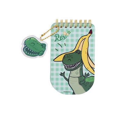 Cuaderno mini encuadernado con alambre para movil 48 hojas rex serie miniso -  Miniso