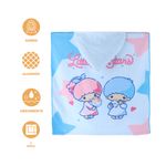 Toalla-infantil-con-capucha-para-ba-o-sanrio-little-twin-stars-55cm-x-55cm-azul-Sanrio-3-25915