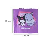 Toalla-infantil-con-capucha-para-ba-o-sanrio-kuromi-55cm-x-55cm-morado-Sanrio-4-25916