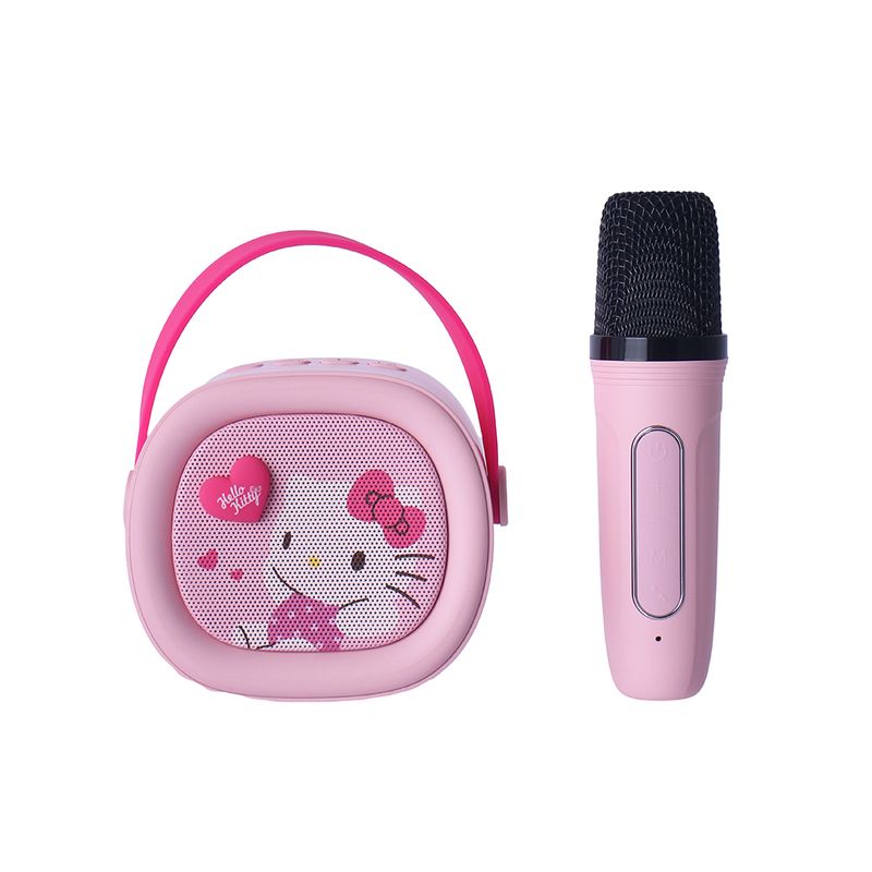 Parlante-inal-mbrico-y-micr-fono-de-hello-kitty-mod-a16-rosa-Sanrio-1-25747