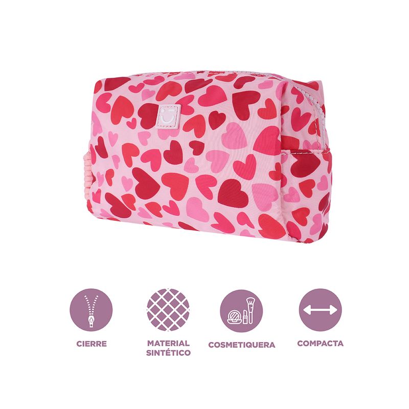 Cosmetiquera-miniso-multi-print-corazones-rosa-Miniso-4-25530