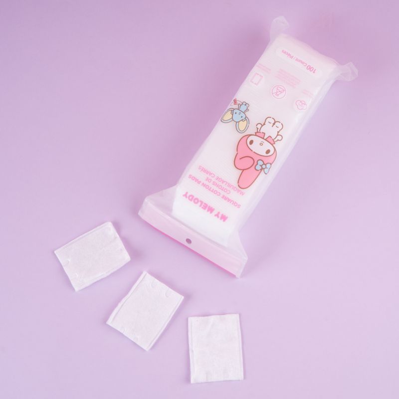 Almohadillas-de-algod-n-cuadradas-my-melody-100-unidades-Sanrio-3-26728