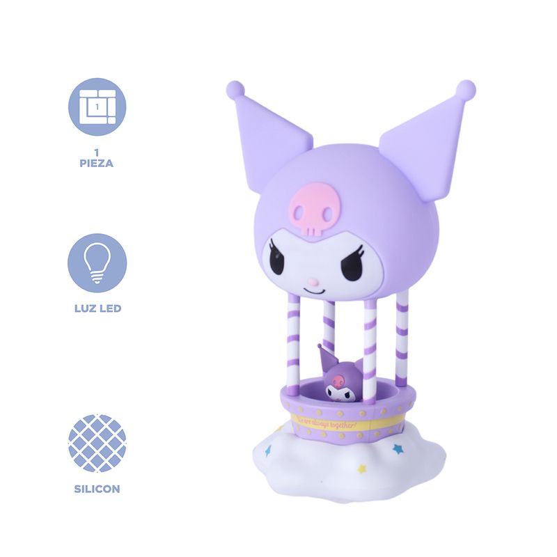 L-mpara-de-noche-led-globo-aerost-tico-kuromi-Sanrio-5-25111