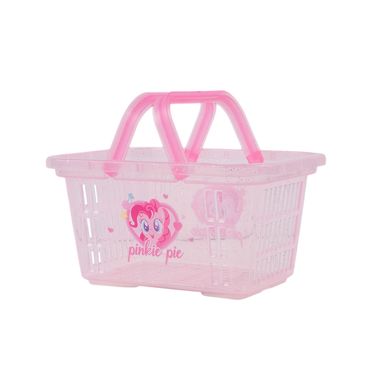 Organizador de plástico mini cesta de almacenamiento my little pony collection rosa -  My Little Pony