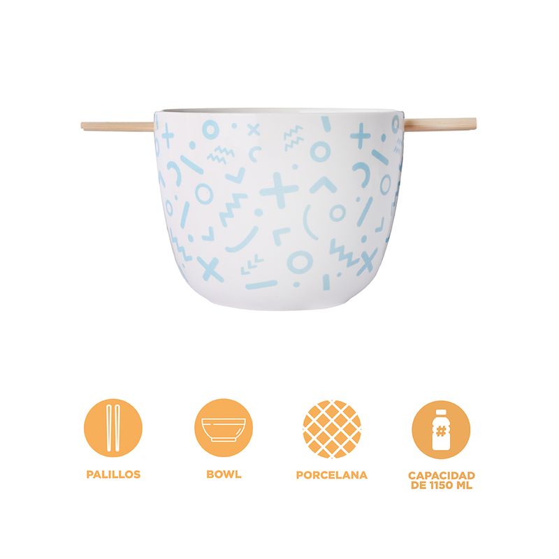 Taz-n-para-r-men-de-cer-mica-para-fideos-con-palillos-1150ml-azul-serie-miniso-Miniso-4-25389