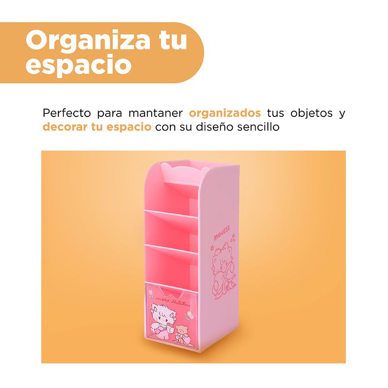 Organizador-de-pl-stico-portalapices-de-4-compartimentos-mousse-serie-mikko-color-rosa-Mikko-4-25993