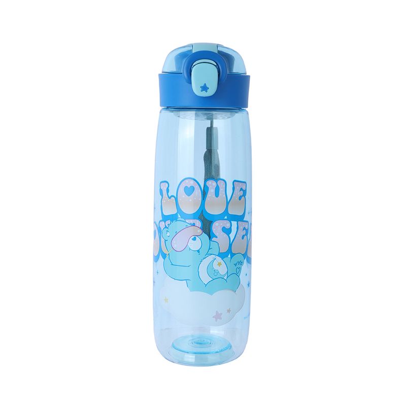 Tomatodo-de-pl-stico-con-tapa-abatible-y-correa-600ml-azul-serie-care-bears-Care-Bears-1-25437