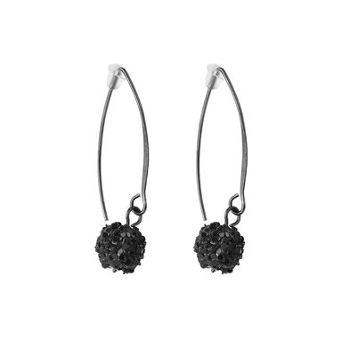 Aretes miniso serie dark esfera 1 par -  Serie Dark