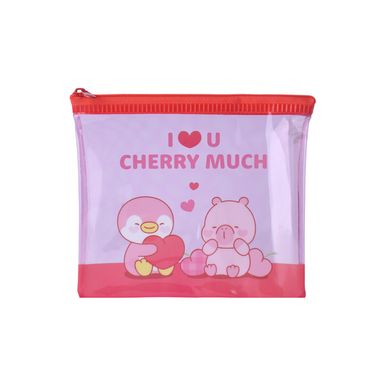 Cartuchera de pvc 14x12cm serie miniso -  Miniso