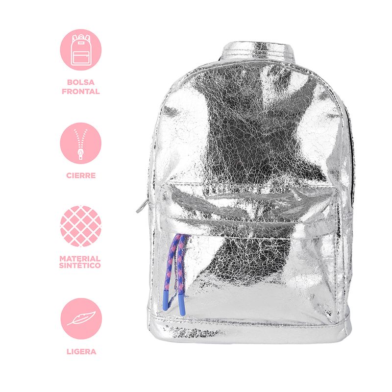 Mochila-de-moda-miniso-serie-metallic-plateado-Miniso-4-26967