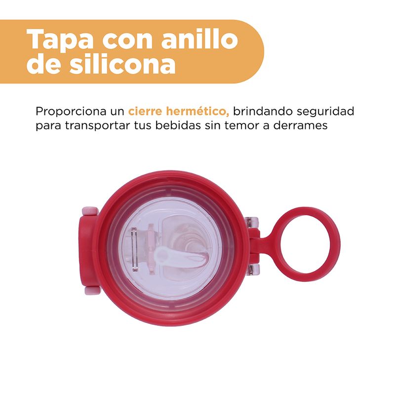 Tomatodo-de-plastico-snoopy-kids-con-correa-para-el-hombro-600-ml-rojo-Snoopy-4-26968