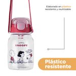 Tomatodo-de-plastico-snoopy-kids-con-correa-para-el-hombro-600-ml-rojo-Snoopy-6-26968