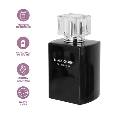 Loción para hombre black charm 100ml -  Miniso