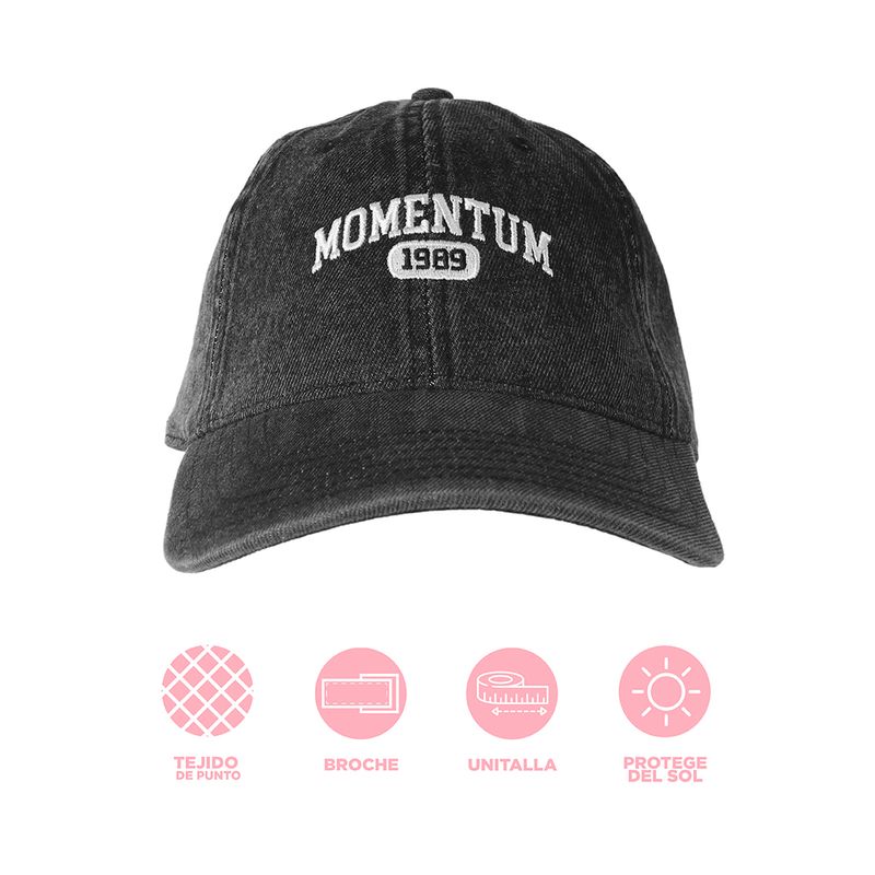 Gorra-de-beisbol-miniso-momentum-mezclilla-negro-Miniso-3-27048