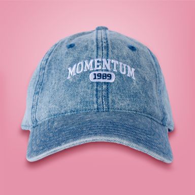 Gorra de beisbol miniso momentum mezclilla azul -  Miniso