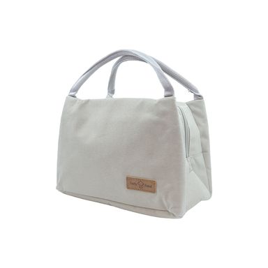Lonchera miniso rectangular lisa gris -  Miniso