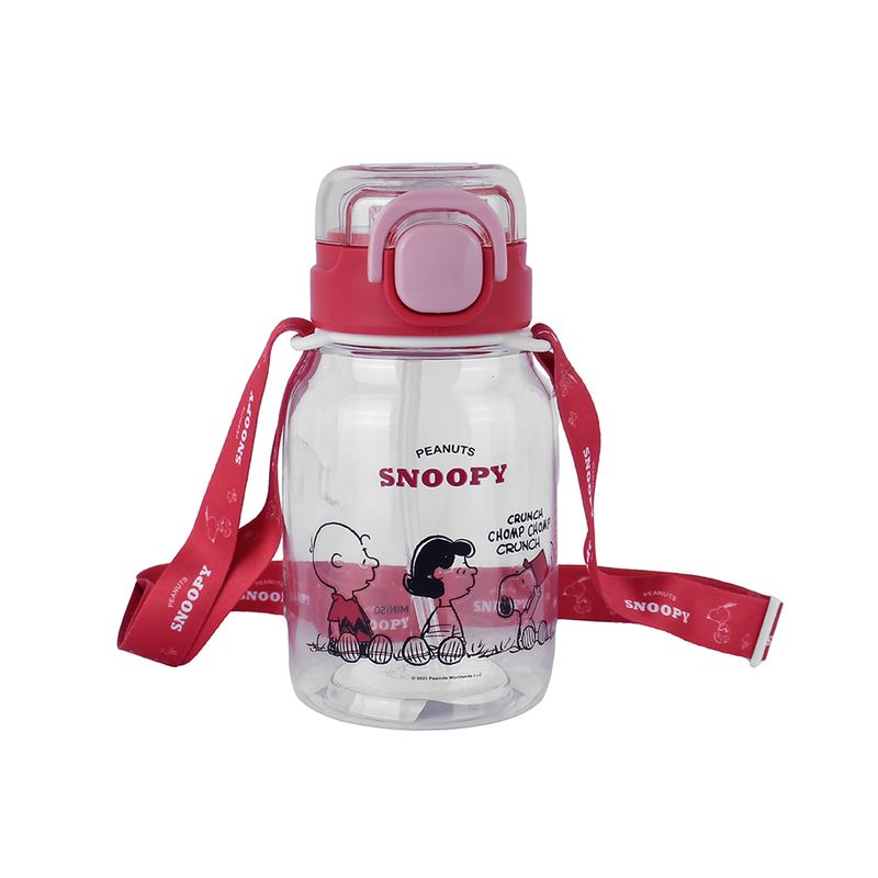Tomatodo-de-plastico-snoopy-kids-con-correa-para-el-hombro-600-ml-rojo-Snoopy-1-26968