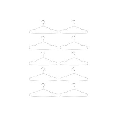 Paquete de ganchos antideslizantes gris 10 pzs -  Miniso
