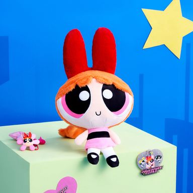 Peluche 25 cm bombón serie the powerpuff girl -  Las Chicas Superpoderosas