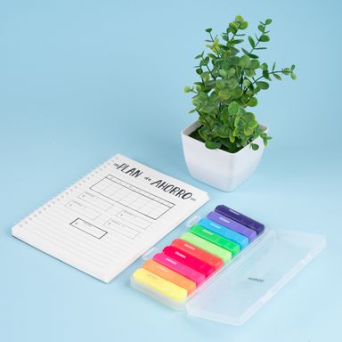 Paquete de marcadores con estuche 10 colores -  Miniso