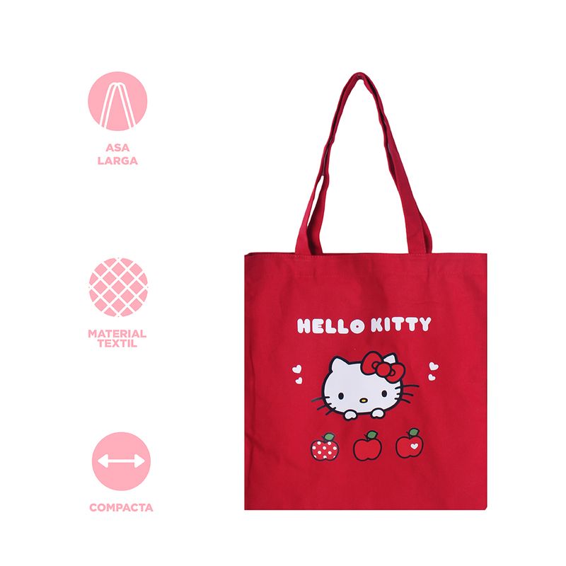 Bolso-de-compras-sanrio-hello-kitty-serie-manzanas-rojo-Sanrio-4-18236