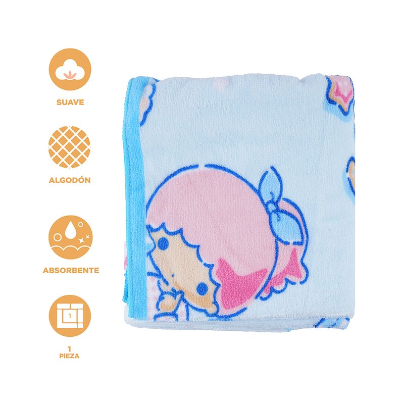 Toalla-de-ba-o-extra-larga-sanrio-little-twin-stars-152cm-x-76cm-azul-Sanrio-4-25912