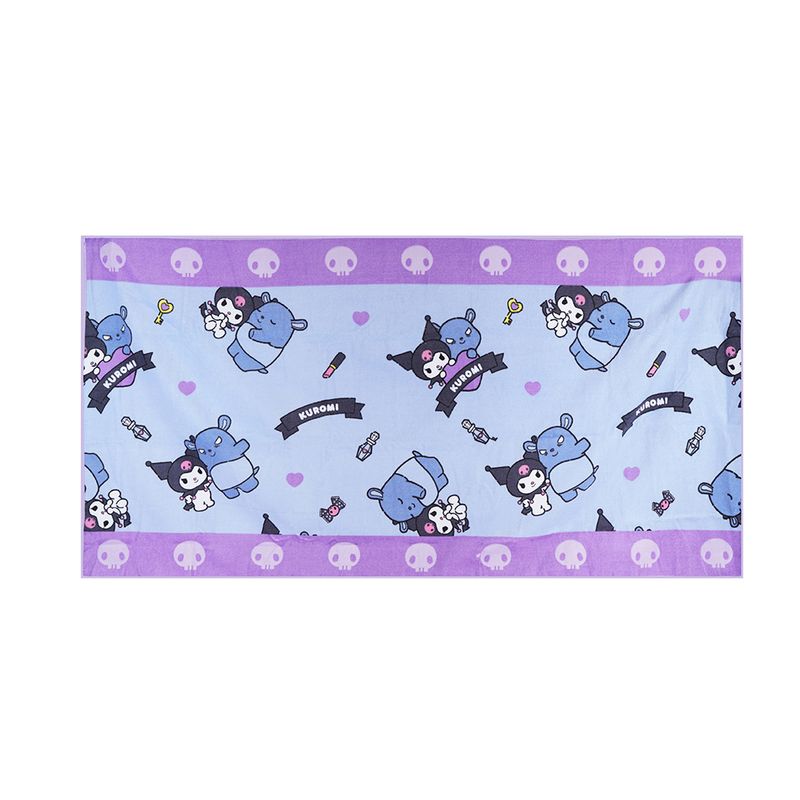 Toalla-de-ba-o-extra-larga-sanrio-kuromi-152cm-x-76cm-morado-Sanrio-1-25913