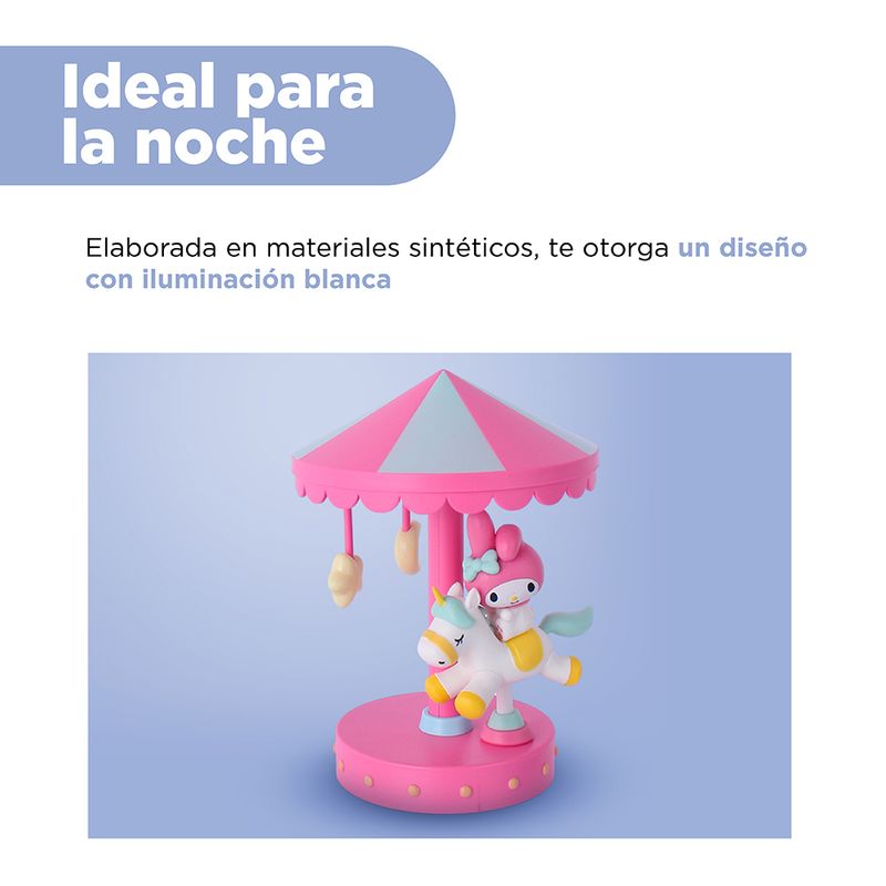L-mpara-de-noche-led-carousel-my-melody-Sanrio-6-25558