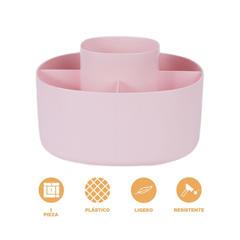 Organizador-de-pl-stico-giratorio-de-5-compartimentos-color-rosa-serie-miniso-Miniso-4-27418