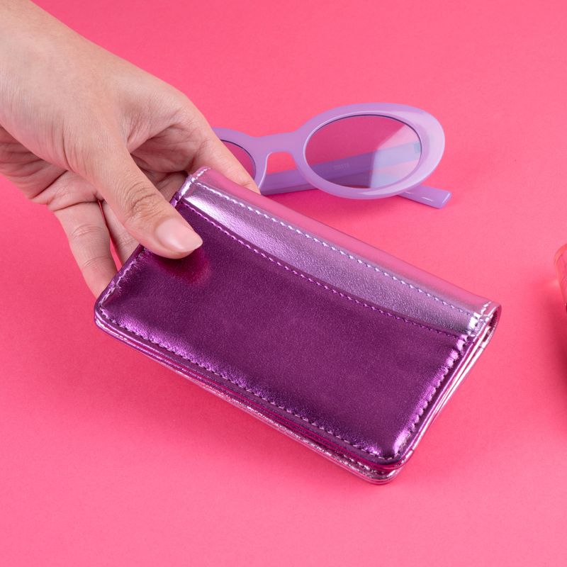 Cartera-para-mujer-metalica-rosa-Miniso-2-27421