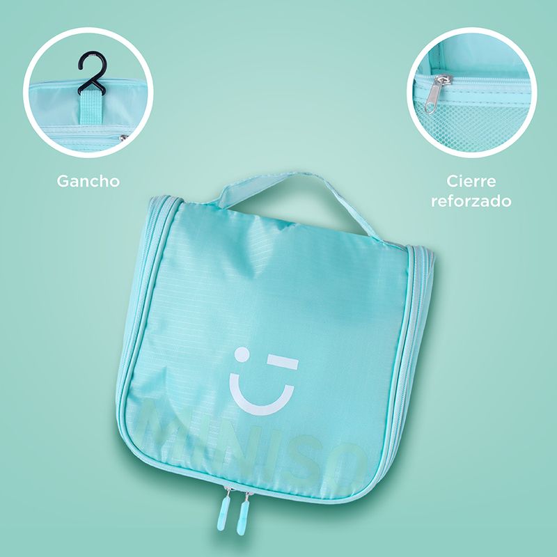 Neceser-de-viaje-minigo-neceser-smiley-face-con-gancho-verde-Miniso-5-27525