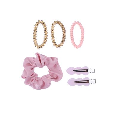 Set de accesorios para cabello animal print 6 pzas. -  Miniso