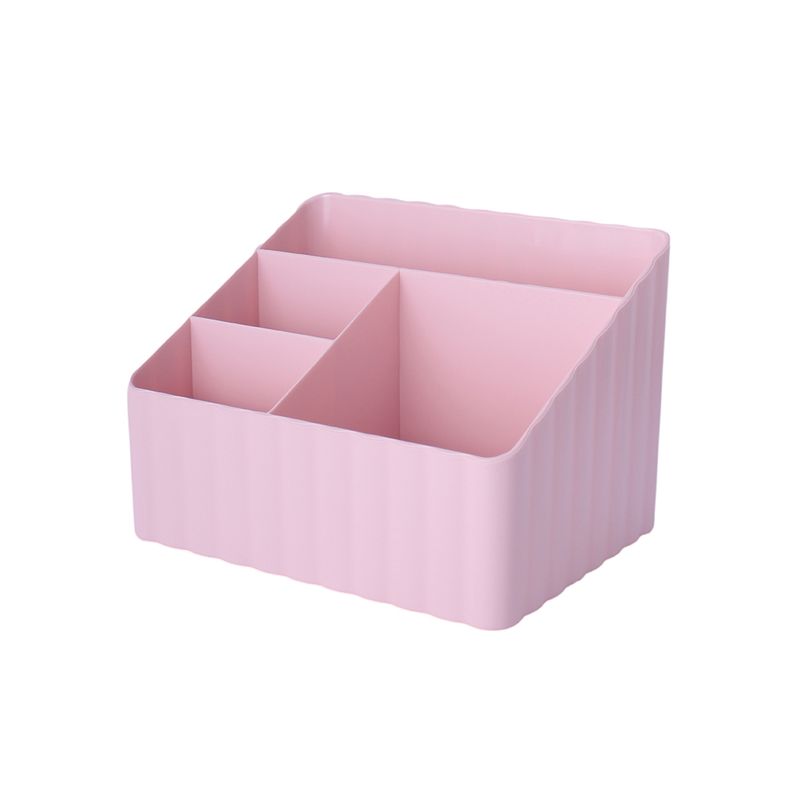 Organizador-de-pl-stico-de-4-compartimentos-macaron-series-para-escritorio-rosa-Miniso-1-27463