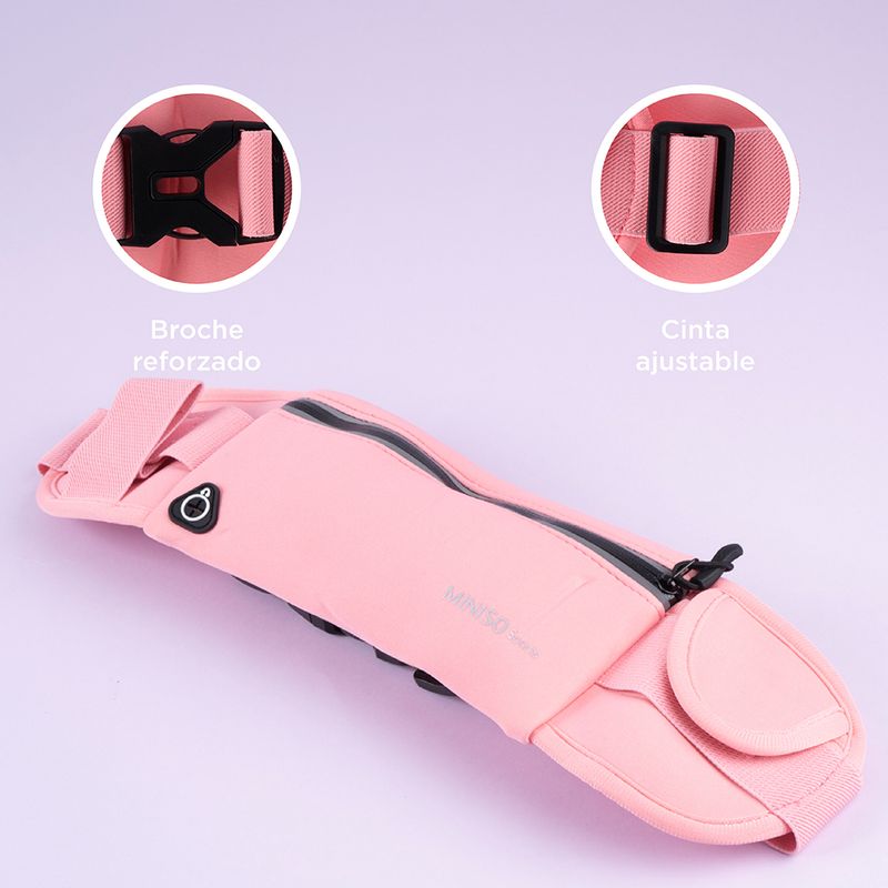 Cangurera-deportiva-multifuncional-rosa-serie-miniso-Miniso-5-25529