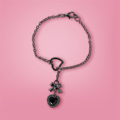 Pulsera miniso serie dark corazón -  Serie Dark