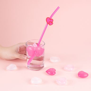 Molde cubitos de hielo reutilizables cherry valentine collection 12 uds -  Miniso