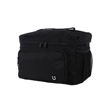 Lonchera miniso grande con bolsillos negro -  Miniso