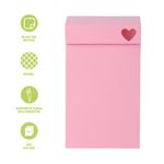 Bloc-de-notas-con-soporte-para-lapicero-corazon-180-hojas-serie-rose-pink-Miniso-3-26768